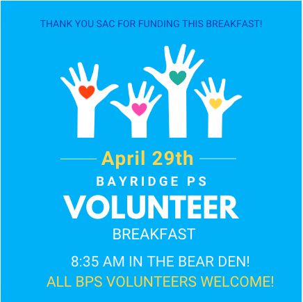 volunteer breakfast