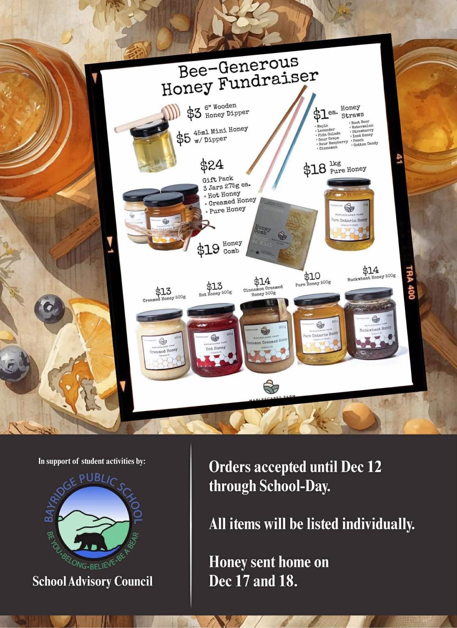 maplescapes fundraiser