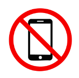 no phones