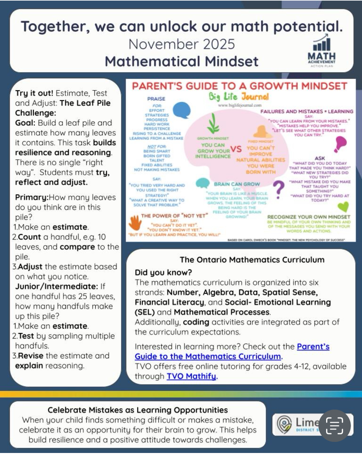 Mathematics Mindset November 